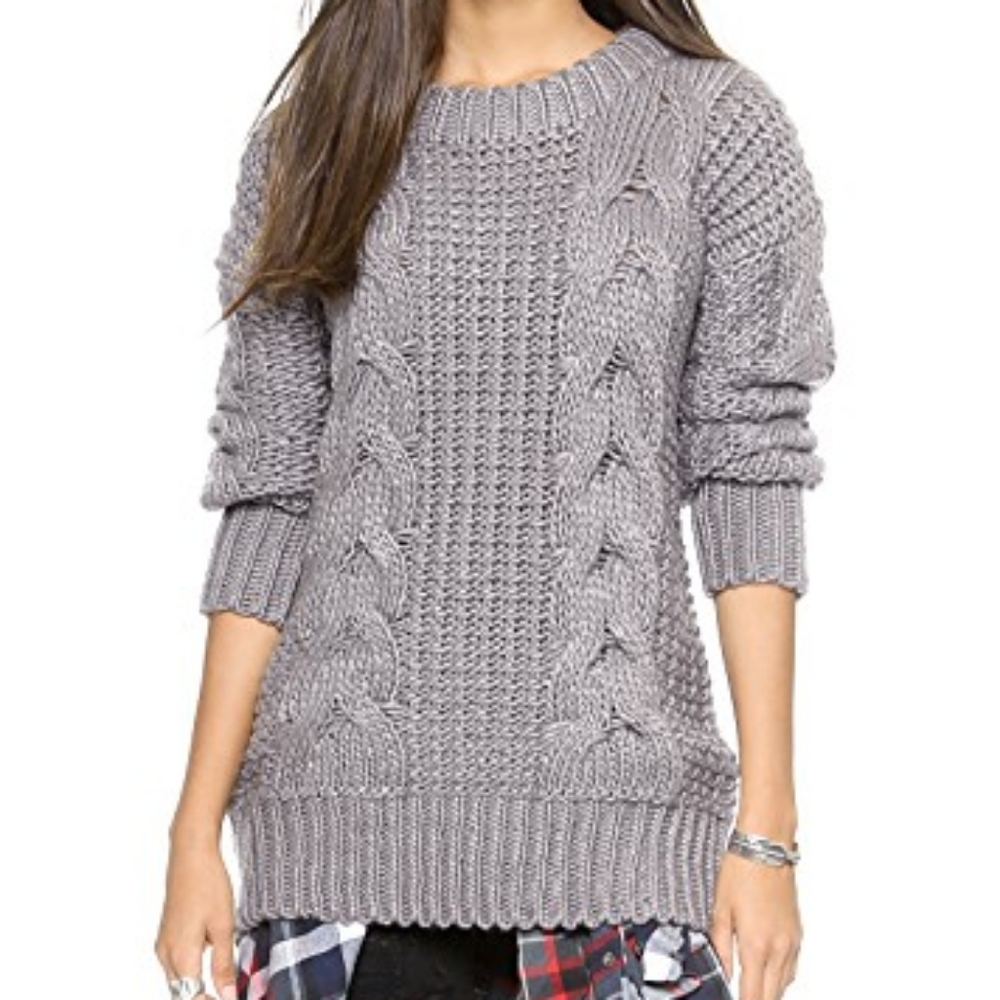 UNIF Reverb Cable Knit Sweater - Picture 3 of 6